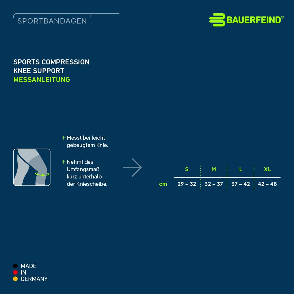 bauerfeind-sports-compression-knee-support-kniebandage-marineblau-s image 6