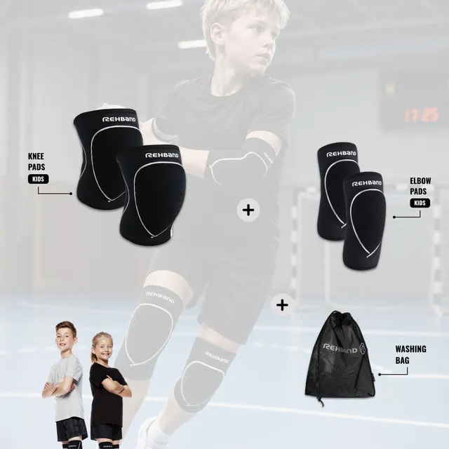 rehband-handball-kit-junior-prn-knie-und-ellenbogenschoner-f-r-kinder image 1