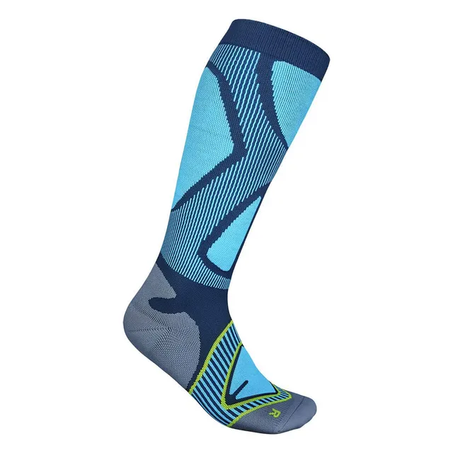 bauerfeind-ski-performance-compression-socks-skisocken-blau-gr-e-s-44-46 image 1