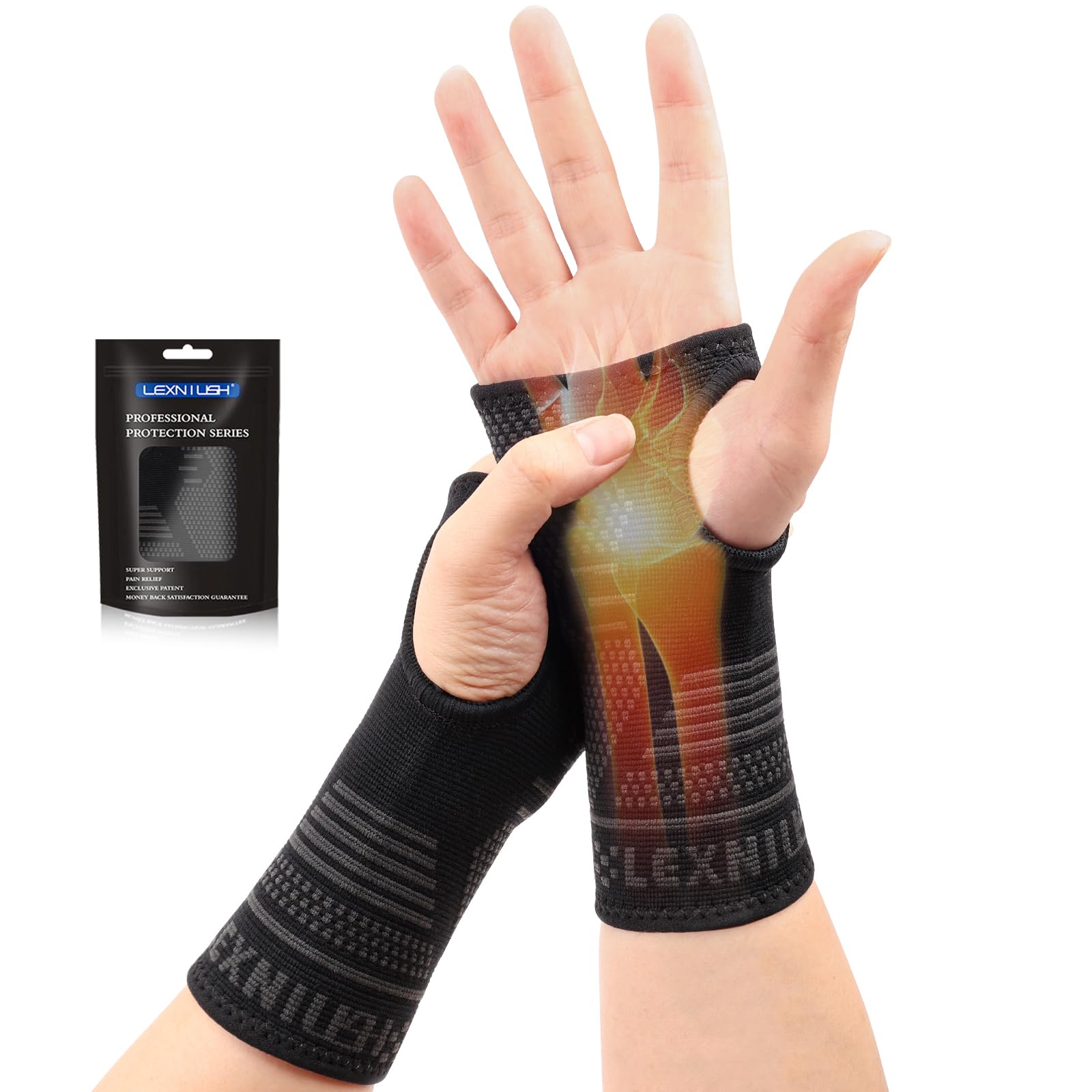 lexniush-handgelenk-bandage-2er-set-s-kompressionsst-tze image 1
