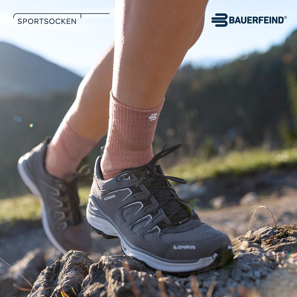 bauerfeind-outdoor-merino-mid-cut-socks-wandersocken image 3