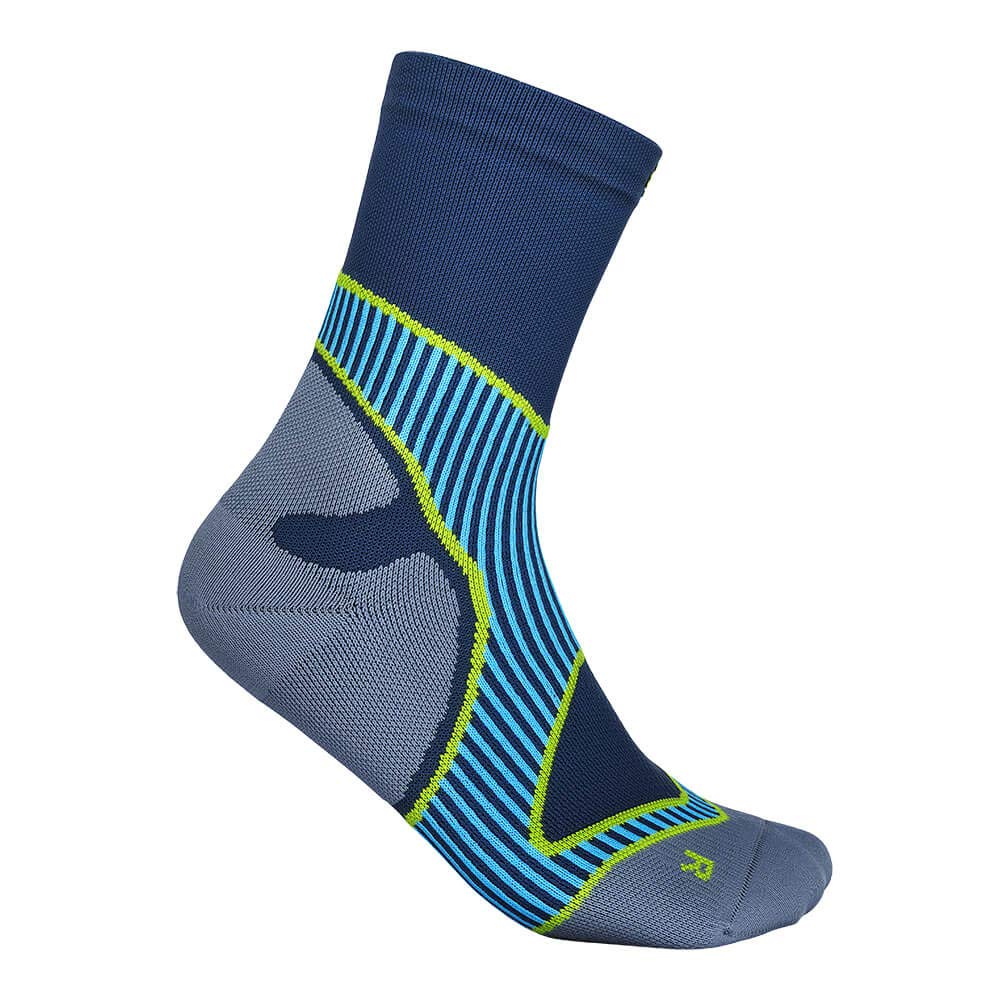 bauerfeind-run-performance-mid-cut-socks-laufsocken-blau-38-40 image 1