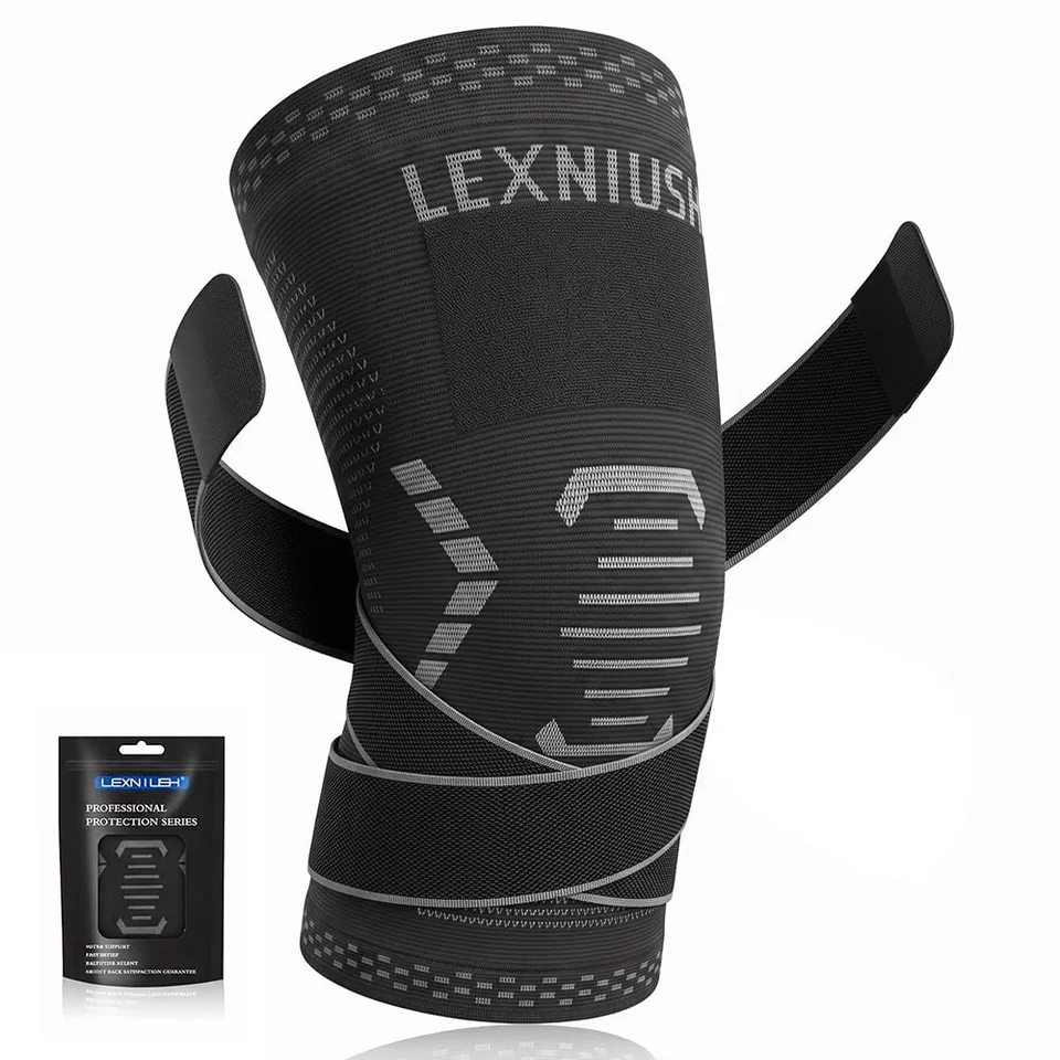 lexniush-kniebandage-verstellbar-kniest-tze-kompression-gr-e-m image 1