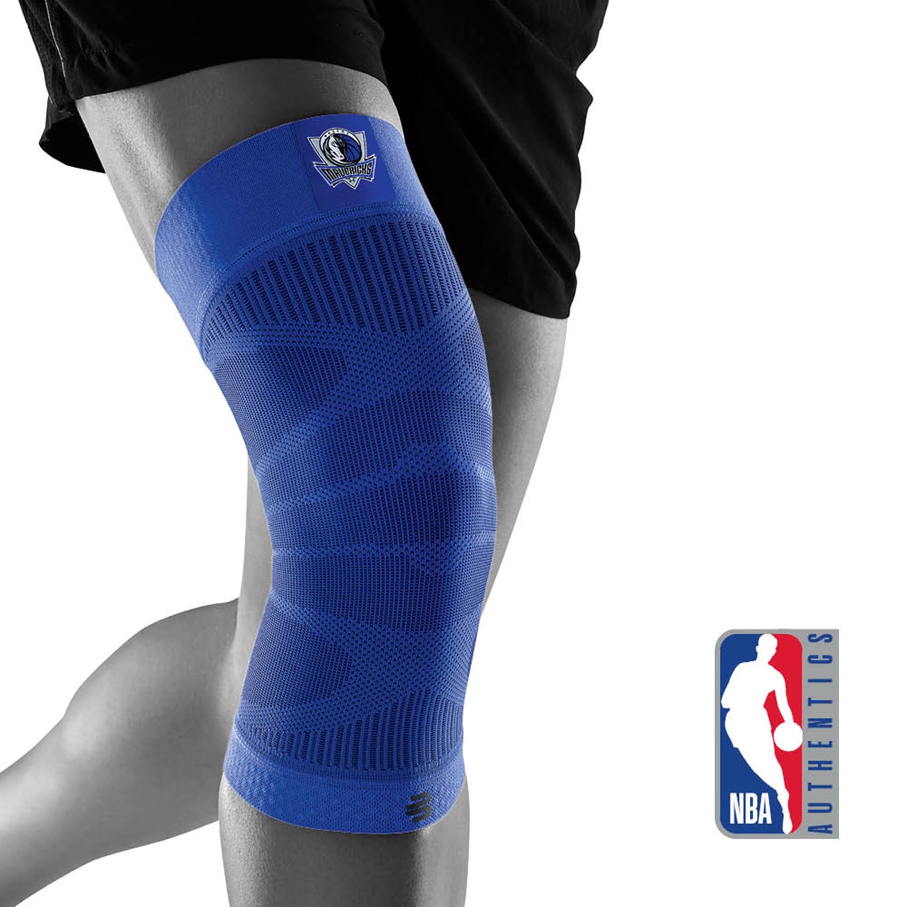 bauerfeind-sports-compression-knee-support-nba-chicago-bulls-kniebandage-gr-s-ro image 2