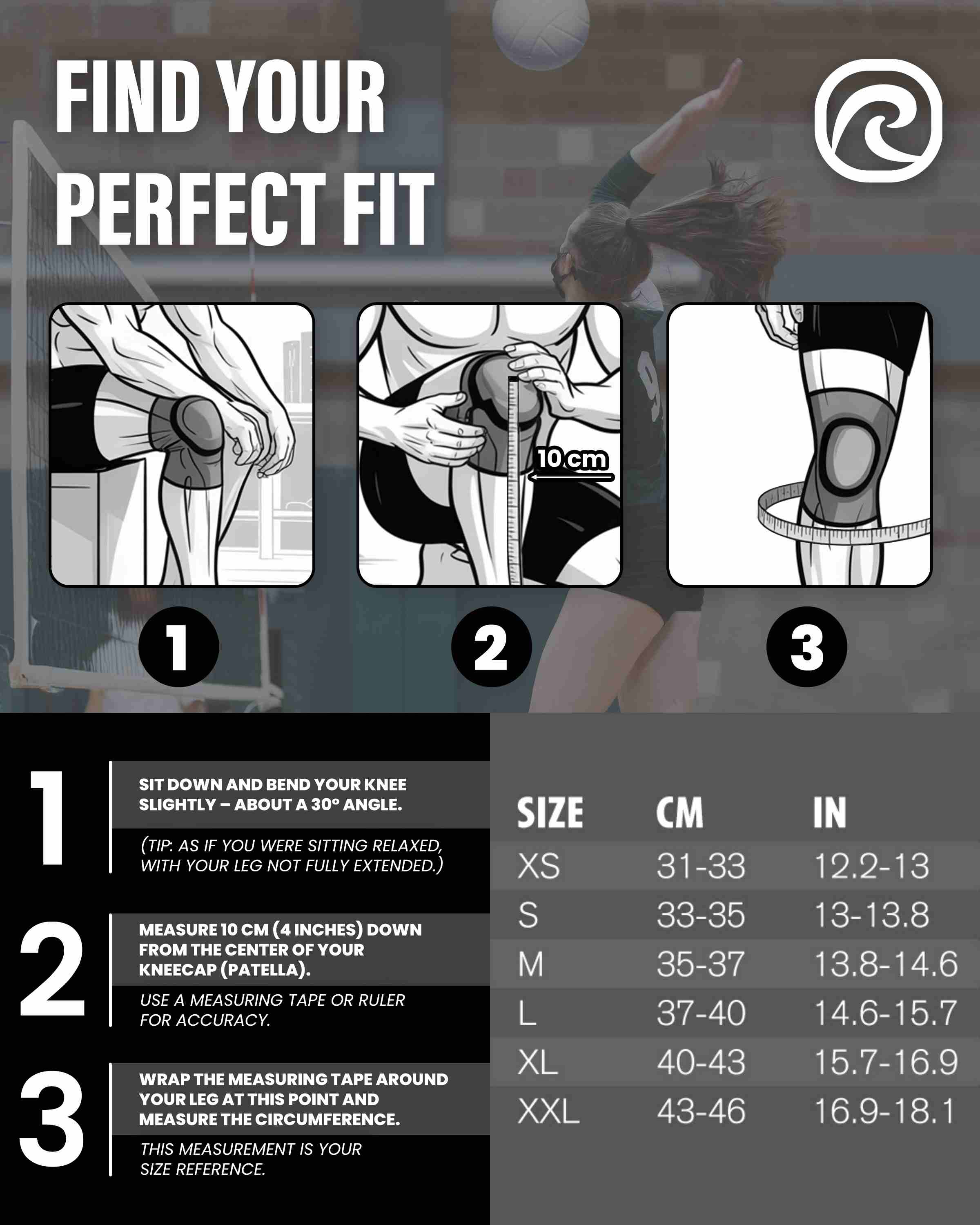 rehband-prn-volleyball-knee-pads-knieschoner-volleyball image 7
