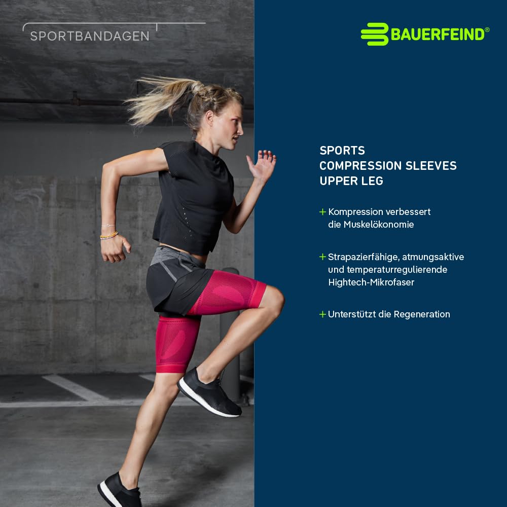bauerfeind-sports-compression-oberschenkelbandage-l-extra-lang-pink-1-paar image 5