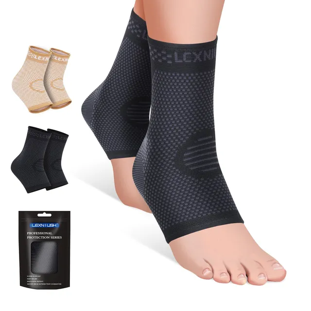 lexniush-sprunggelenkbandage-2-st-ck-kn-chel-kompressionssocken image 1