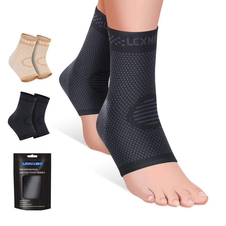 lexniush-sprunggelenkbandage-2-st-ck-kn-chel-kompressionssocken image 1