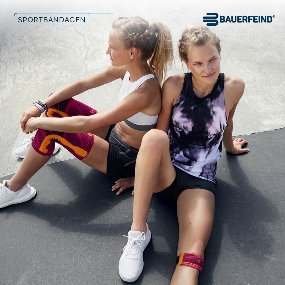 bauerfeind-knee-strap-patellabandage-l-knie-sportgurt-schwarz image 7