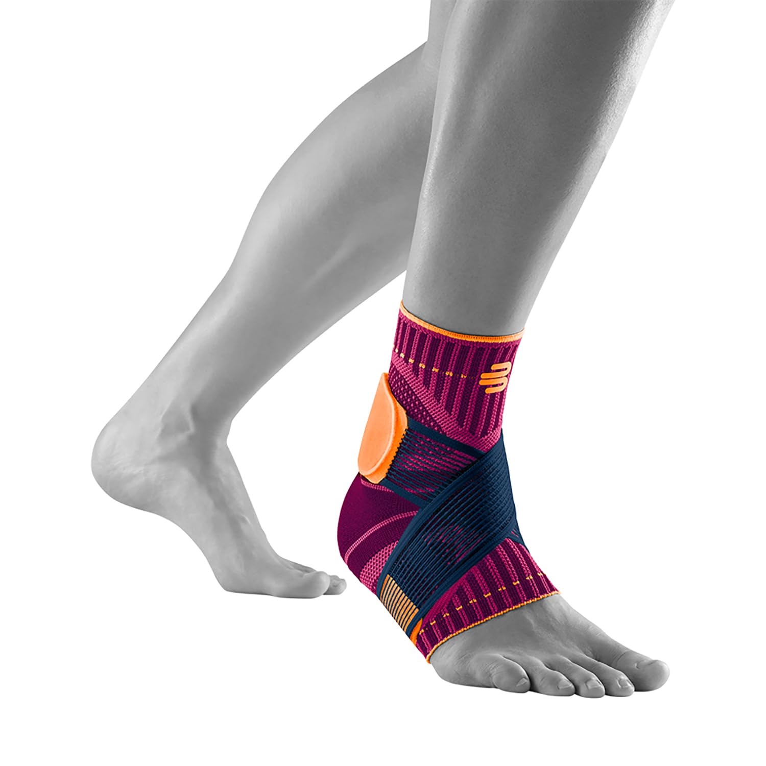 bauerfeind-ankle-support-sprunggelenkbandage-pink-xxl image 1