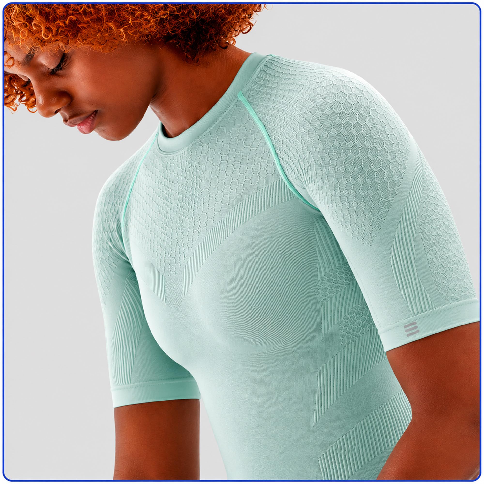 bauerfeind-sports-compression-shirt-short-sleeve-damen-kurzarm-shirt image 3