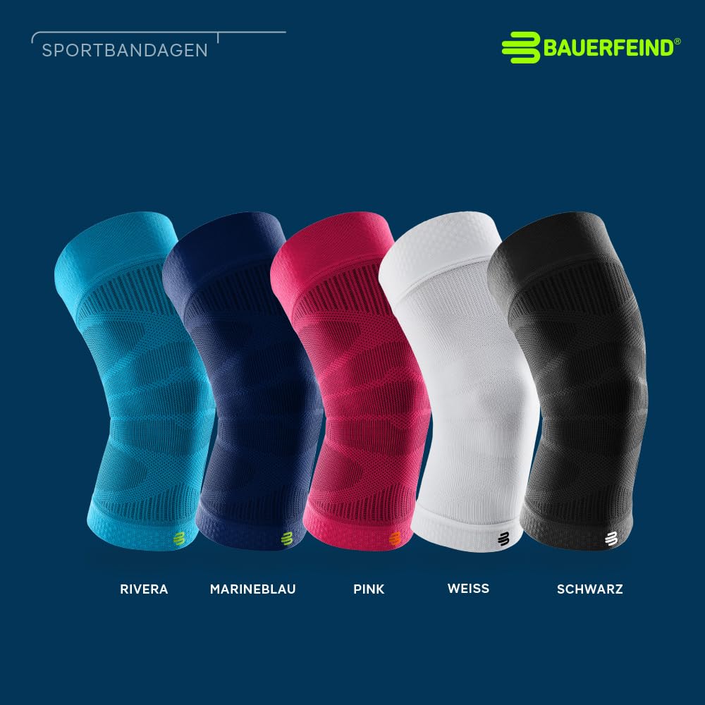 bauerfeind-sports-compression-knee-support-kniebandage-marineblau-s image 3