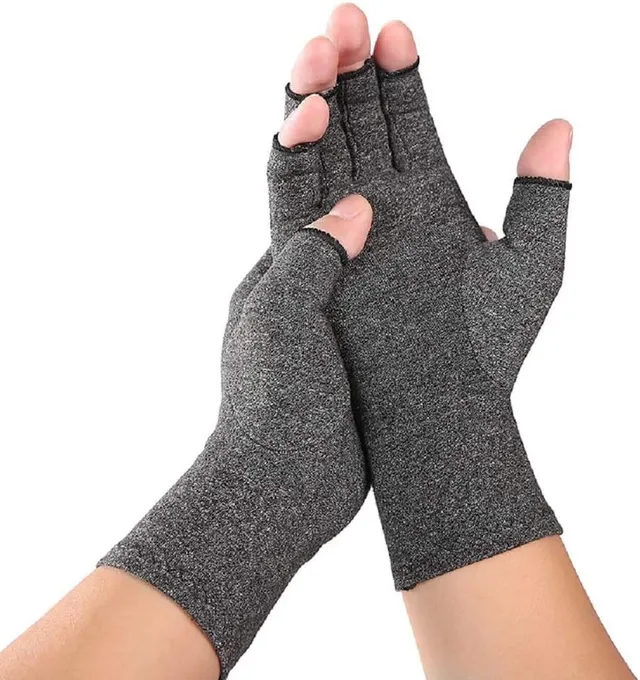 vitto-arthrose-kompressionshandschuhe-baumwolle-m-fingerlos image 1