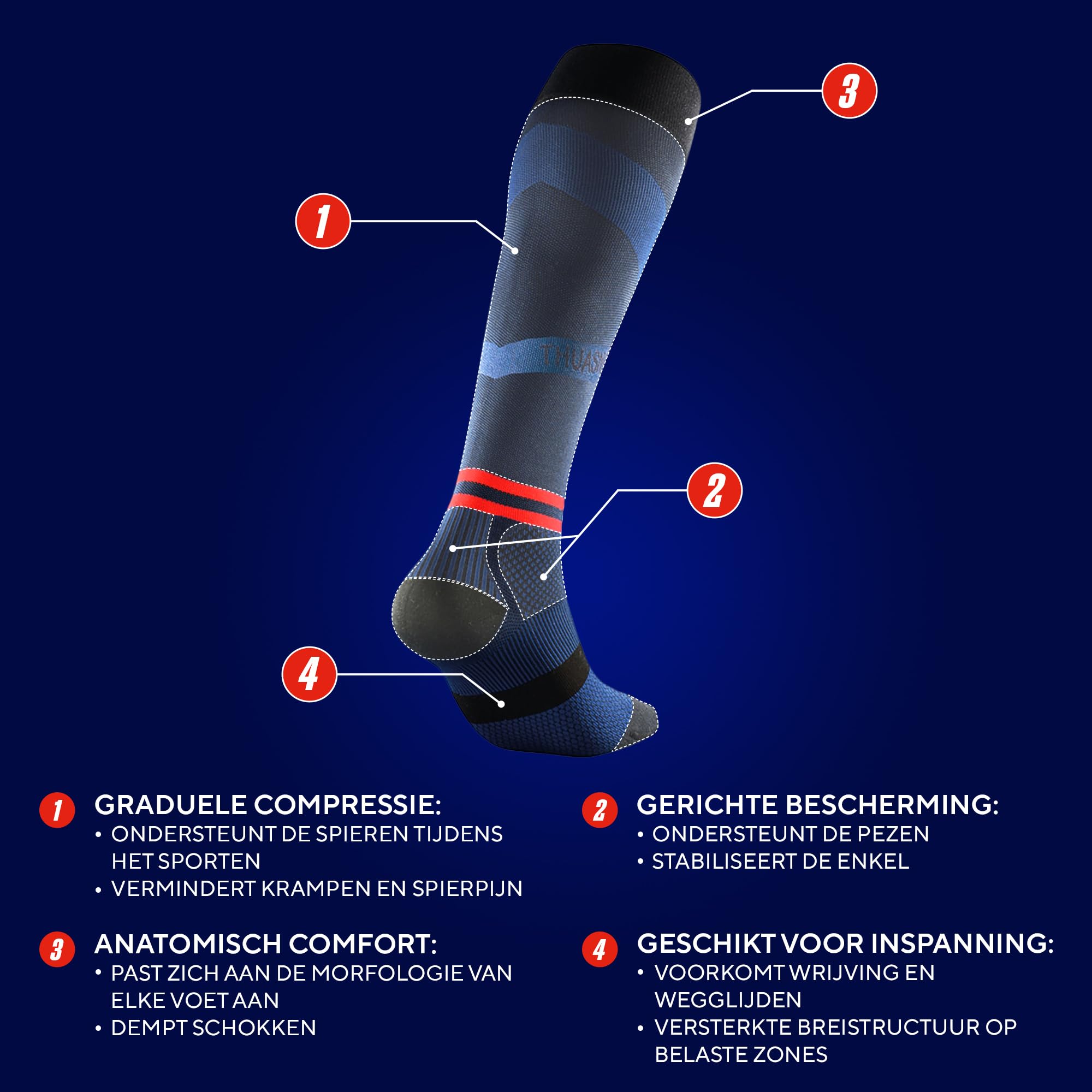 thuasne-sport-up-activ-running-kompressionsstr-mpfe image 2