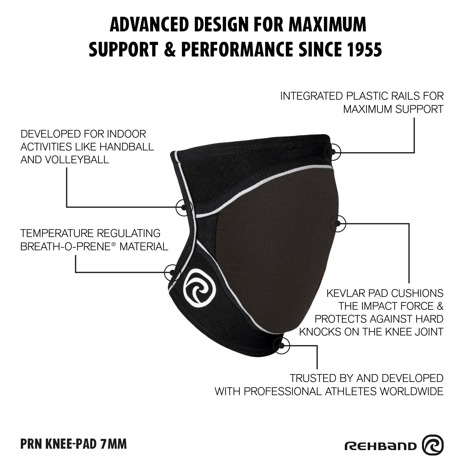 rehband-prn-knee-pad-pro-knieschoner image 8