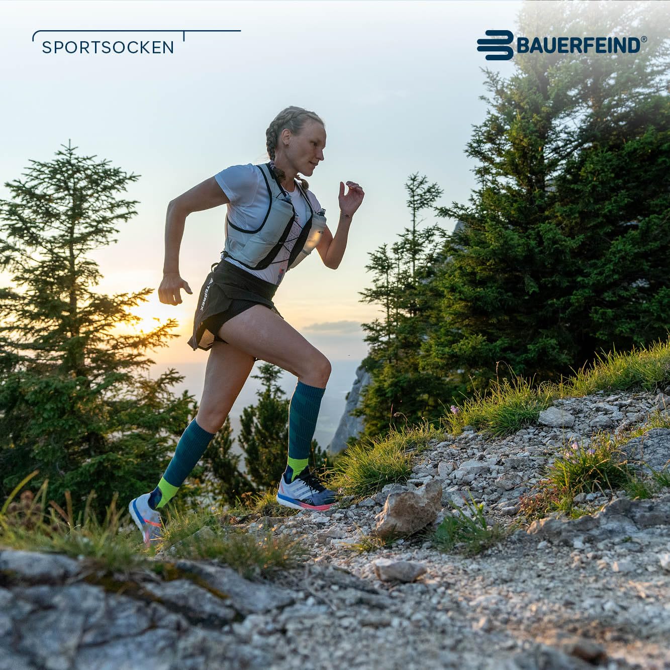 bauerfeind-trail-run-compression-socks-trailrunning-socken image 2