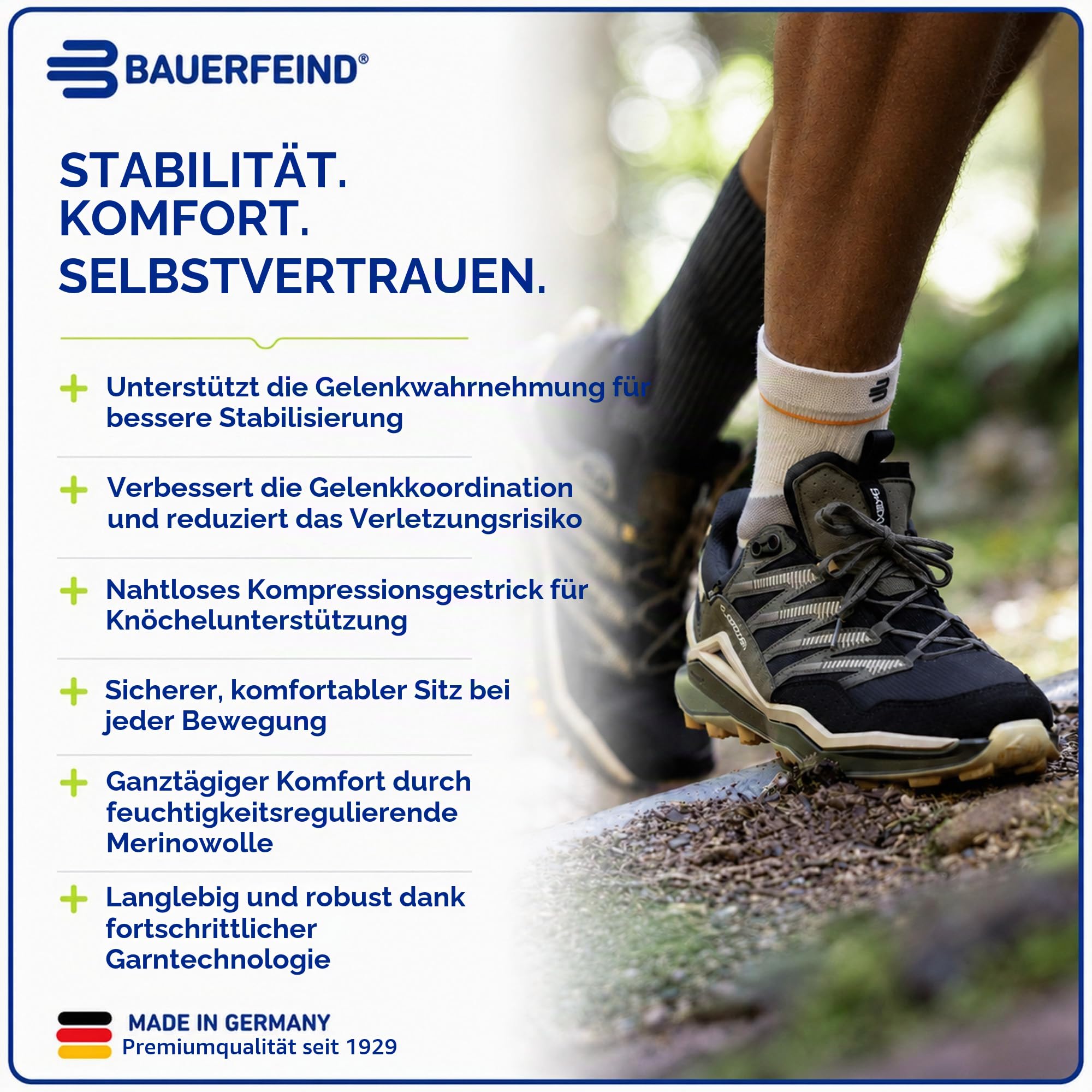 bauerfeind-outdoor-compression-ankle-support-sprunggelenkbandage-gr-m-sandstone- image 4