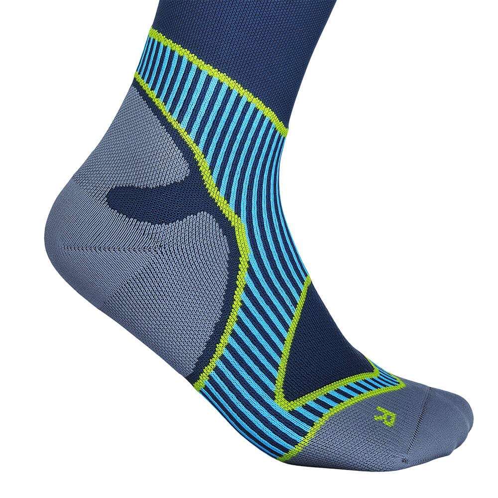 bauerfeind-run-performance-mid-cut-socks-laufsocken-blau-38-40 image 7