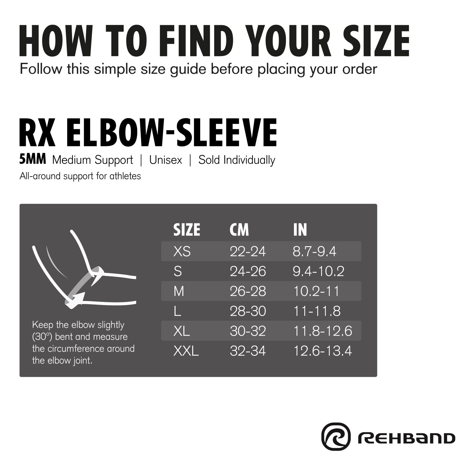 rehband-rx-elbow-sleeve-5mm-wfp-edition-ellenbogenbandage image 7