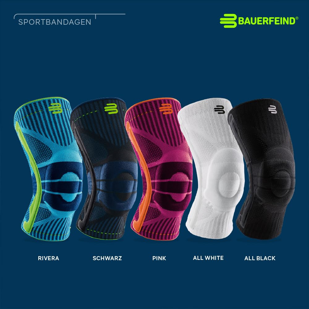 bauerfeind-knee-support-kniebandage-mit-silikonring-gr-l-rivera image 3