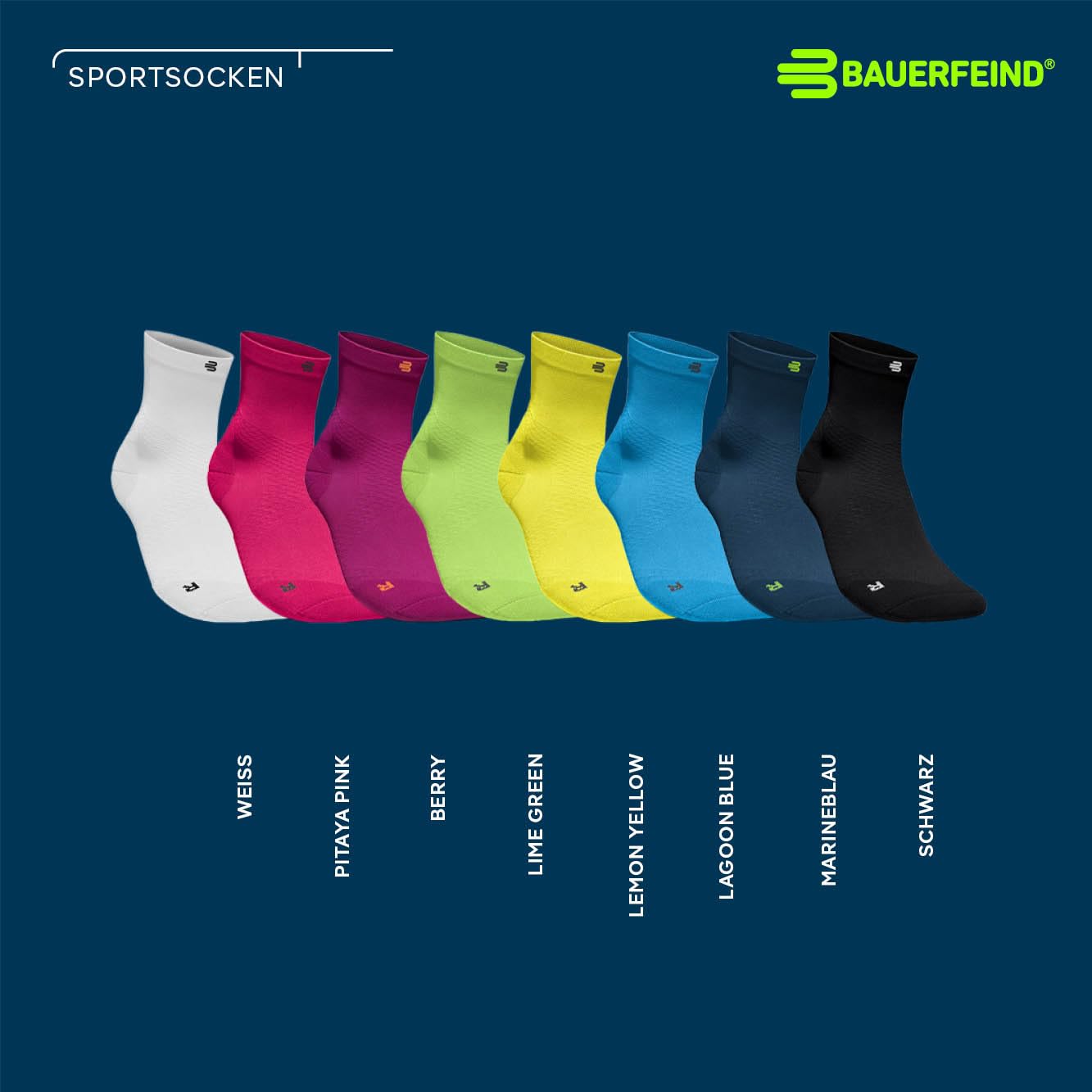 bauerfeind-run-ultralight-mid-cut-socks-sportsocken-1-paar image 5