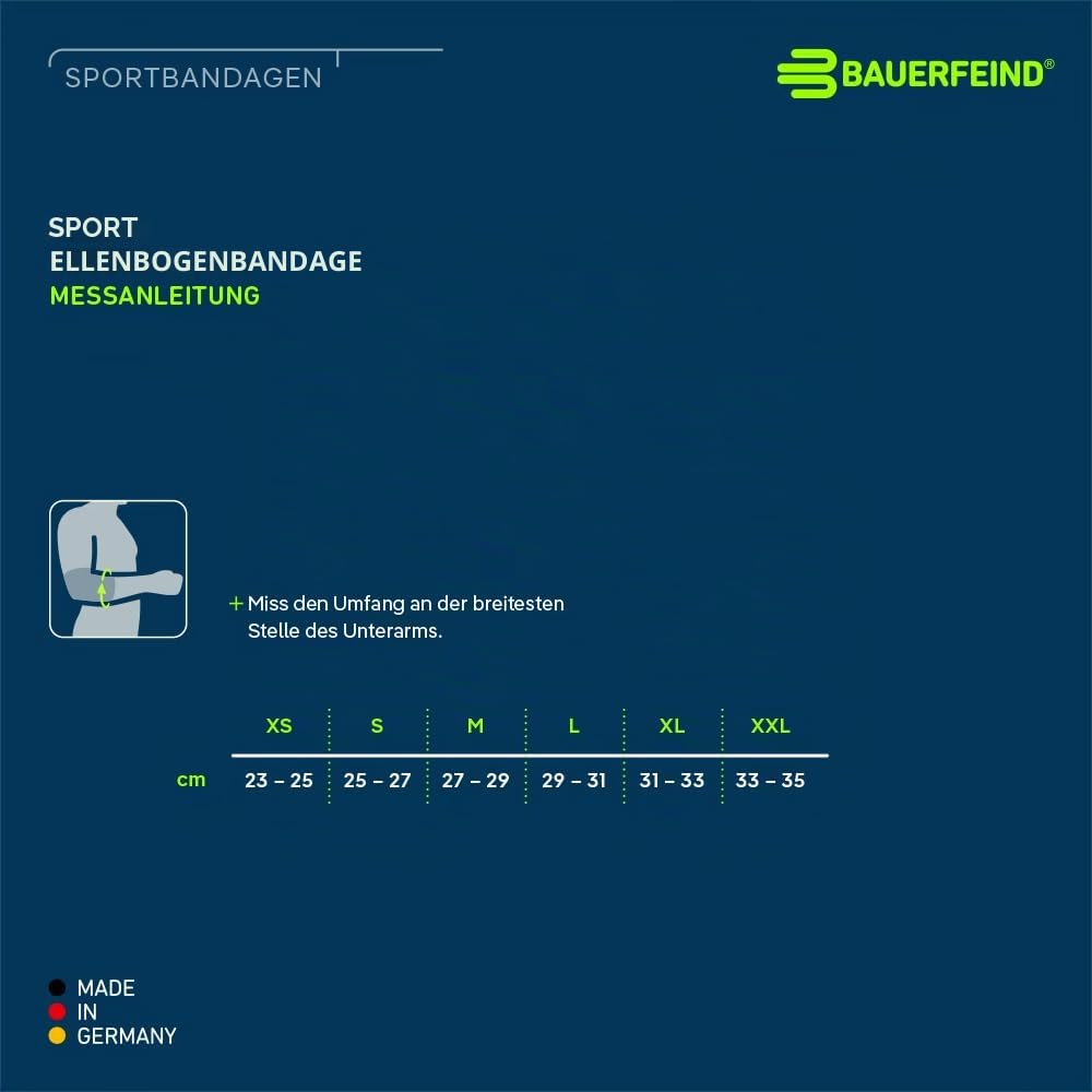 bauerfeind-ellenbogen-sportbandage-gr-l-schwarz image 6