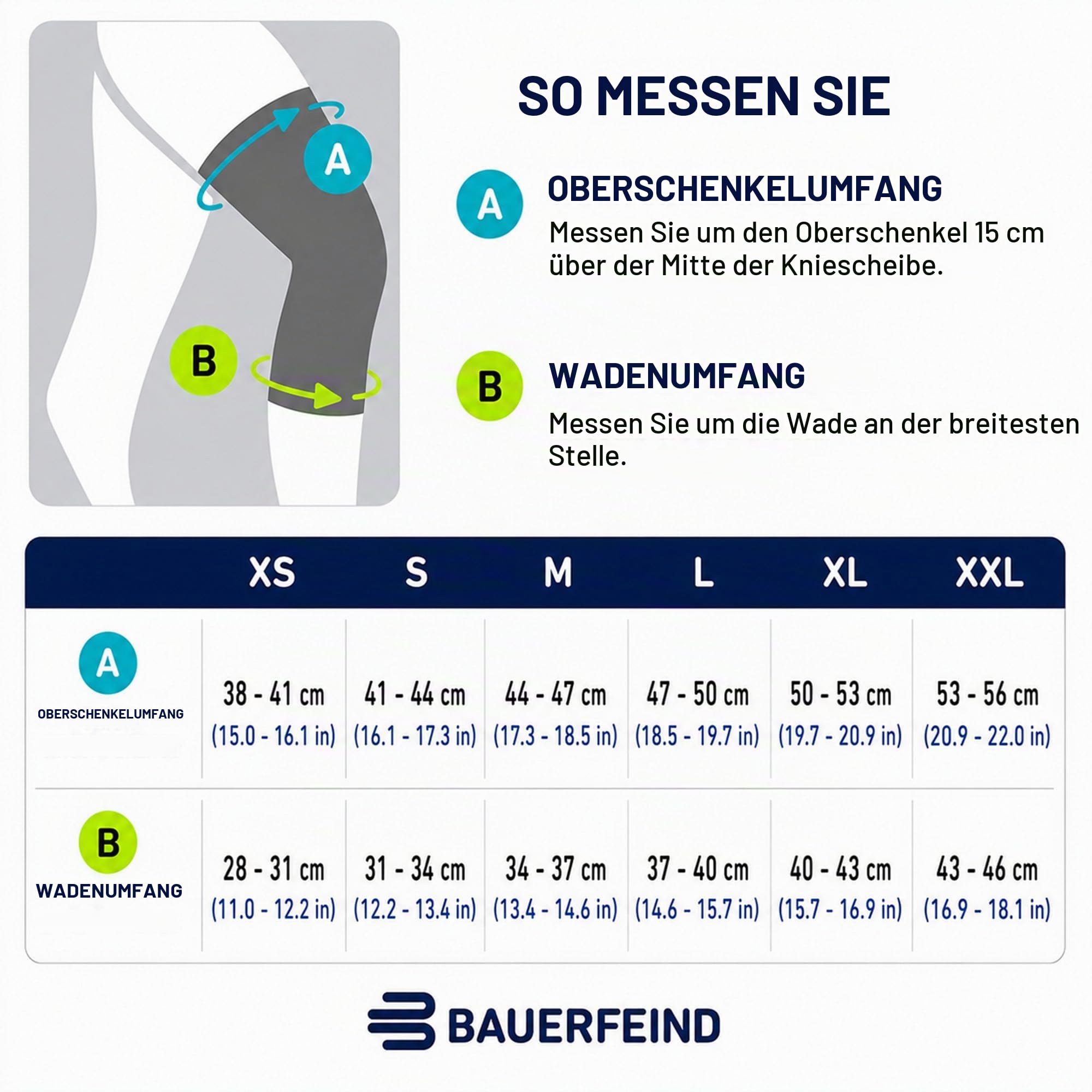 bauerfeind-knee-support-nba-sportkniebandage-basketball-gr-xs image 8