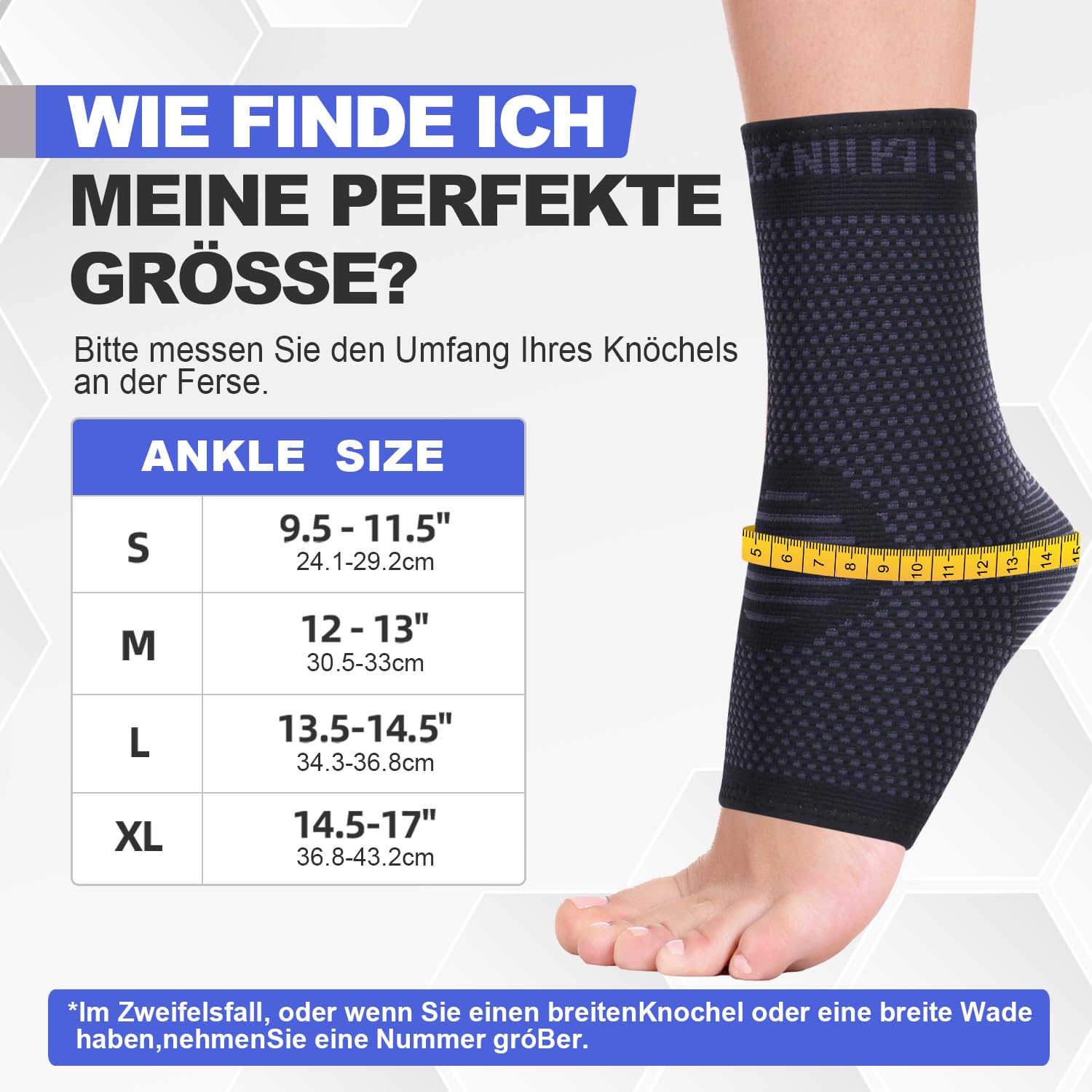 lexniush-sprunggelenkbandage-2-st-ck-kn-chel-kompressionssocken image 2