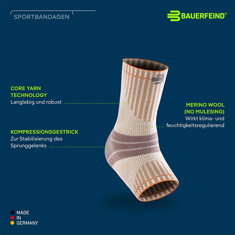 bauerfeind-outdoor-ankle-support-sprunggelenkbandage-xl-merino image 2