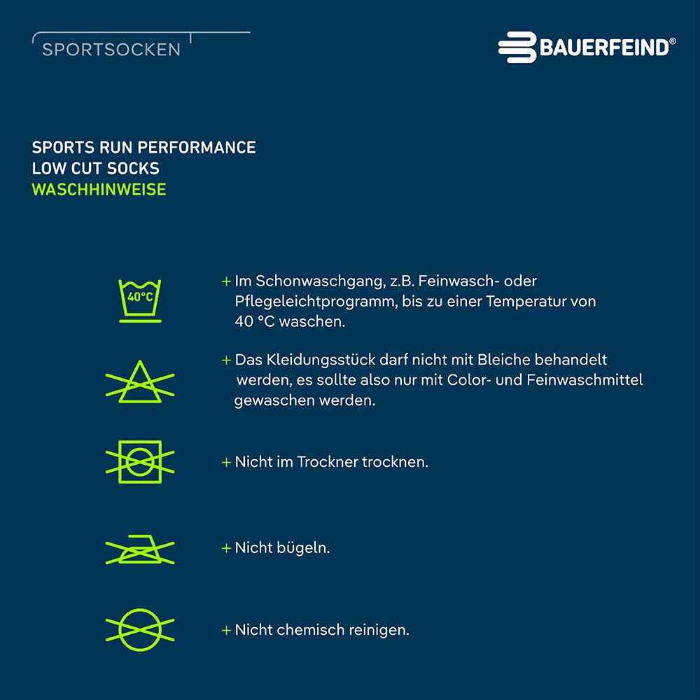 bauerfeind-run-performance-low-cut-socks-2-0-laufsocken image 8
