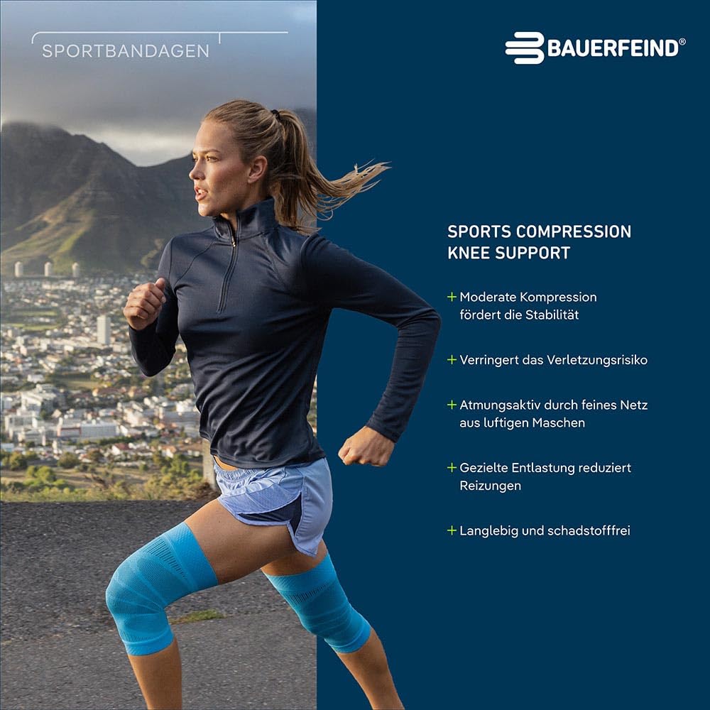 bauerfeind-sports-compression-knee-support-kniebandage-marineblau-s image 5
