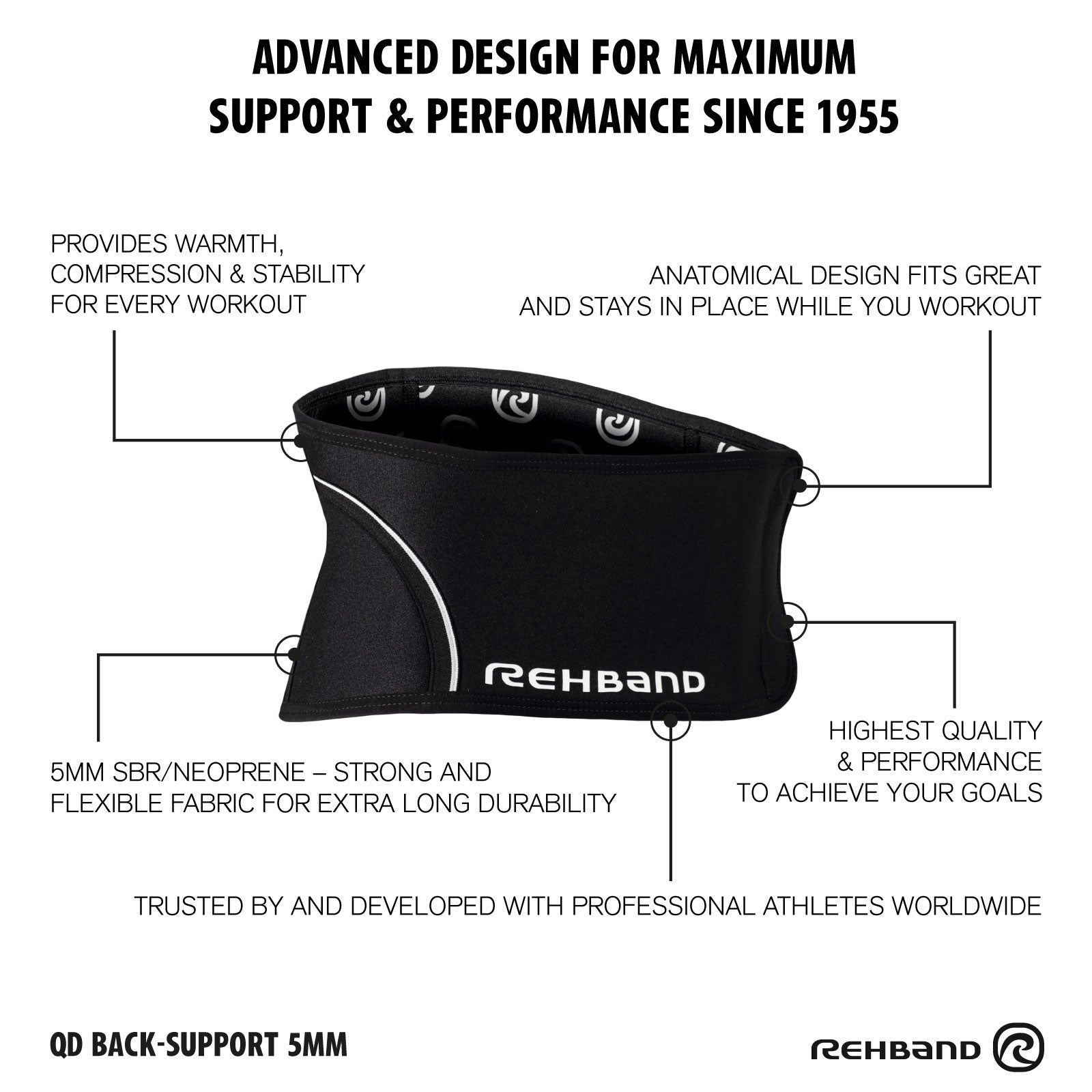 rehband-qd-back-support-5mm-r-ckenbandage image 6
