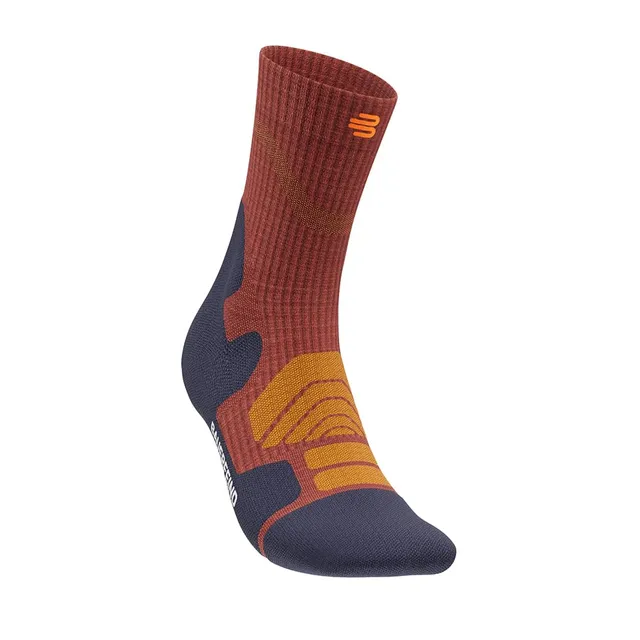bauerfeind-outdoor-merino-mid-cut-socks-wandersocken image 1