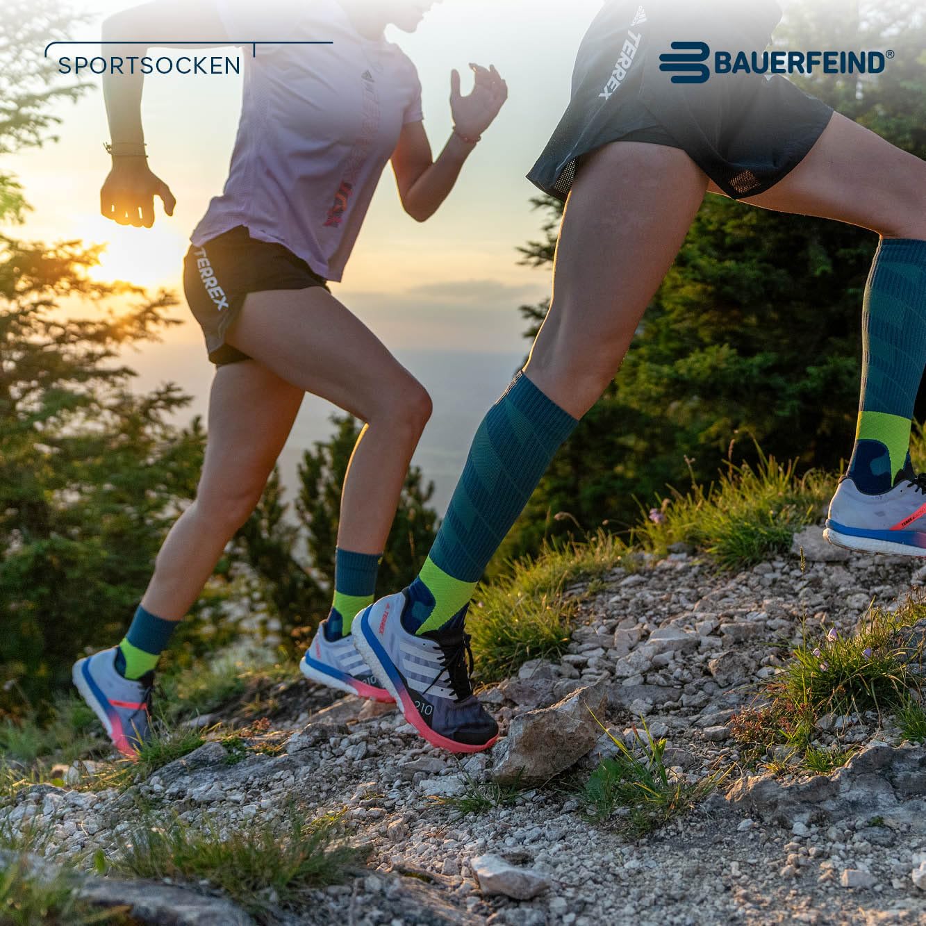 bauerfeind-trail-run-mid-cut-socks-trailrunning-socken image 3