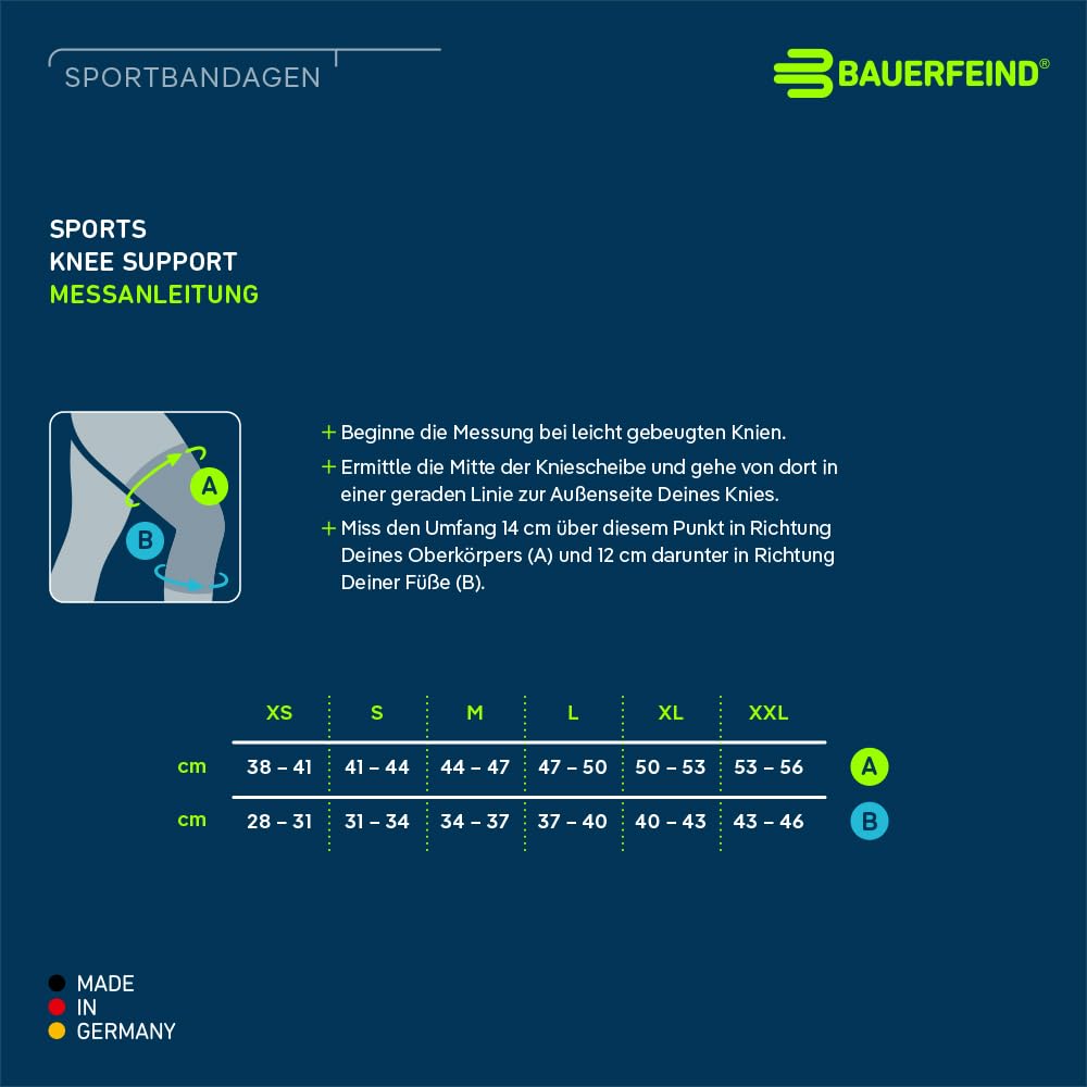 bauerfeind-knee-support-kniebandage-mit-silikonring-gr-l-rivera image 6