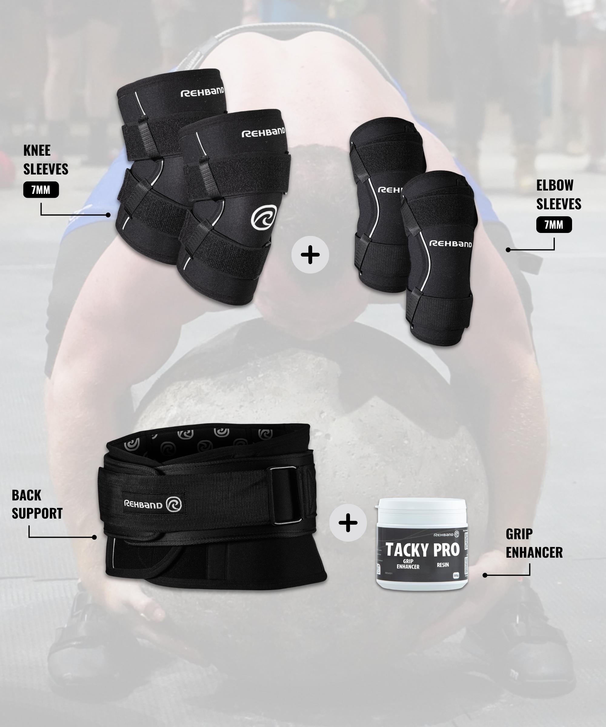 rehband-strongman-kit-atlas-7mm-x-rx-r-cken-knie-und-ellenbogen-st-tzen-set-mit- image 2