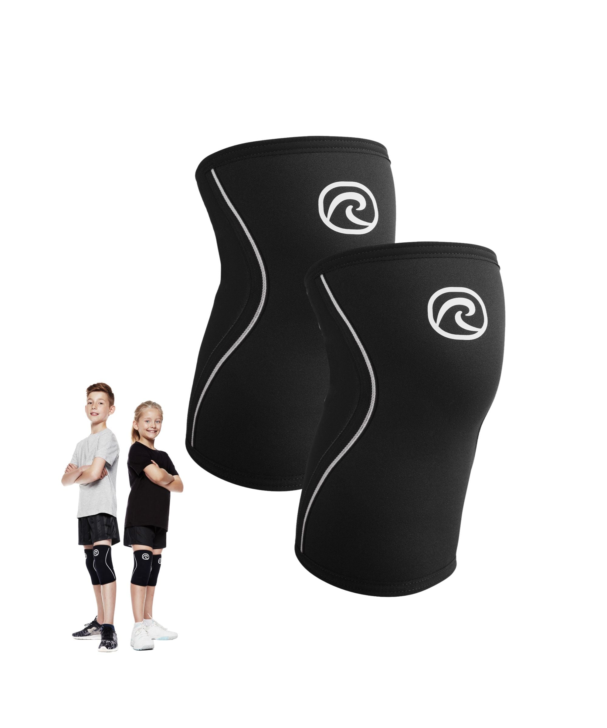 rehband-rx-kit-junior-rx-knee-sleeve-5mm-junior-wrist-bands-set image 4