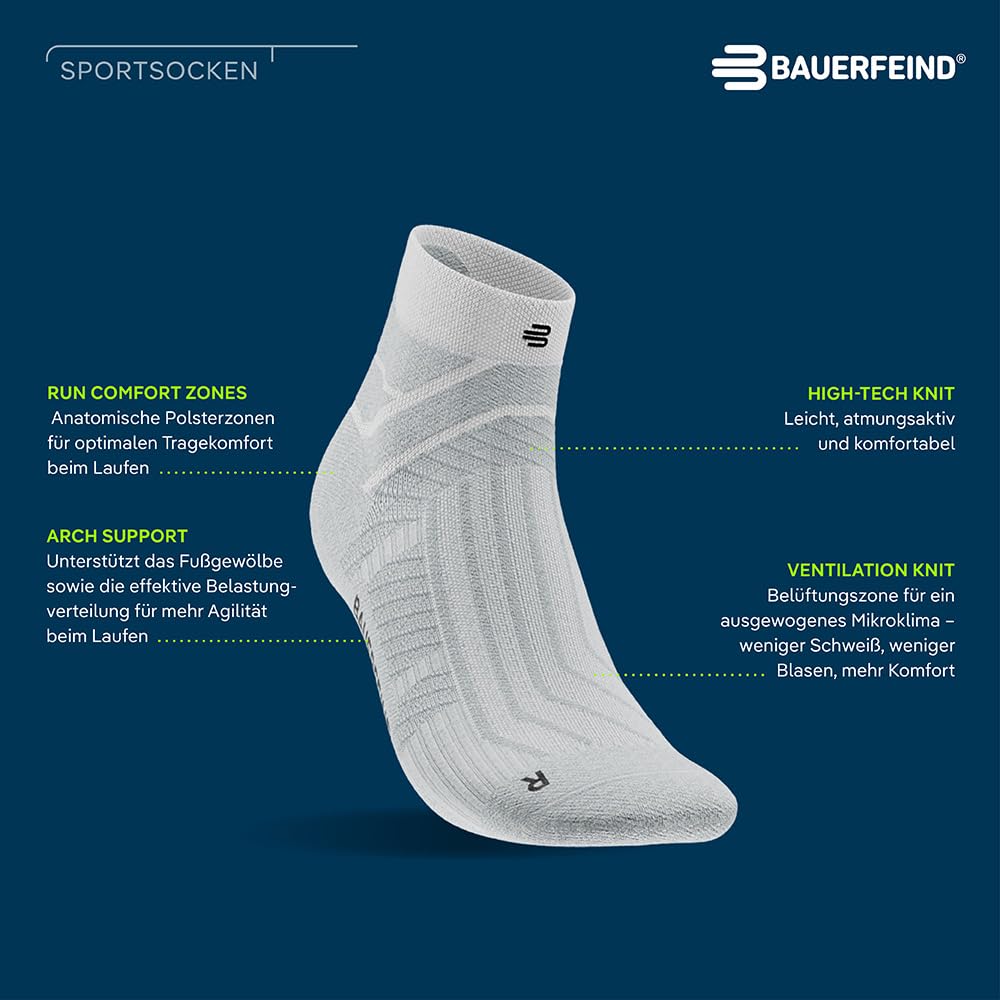 bauerfeind-run-performance-low-cut-socks-2-0-laufsocken image 4