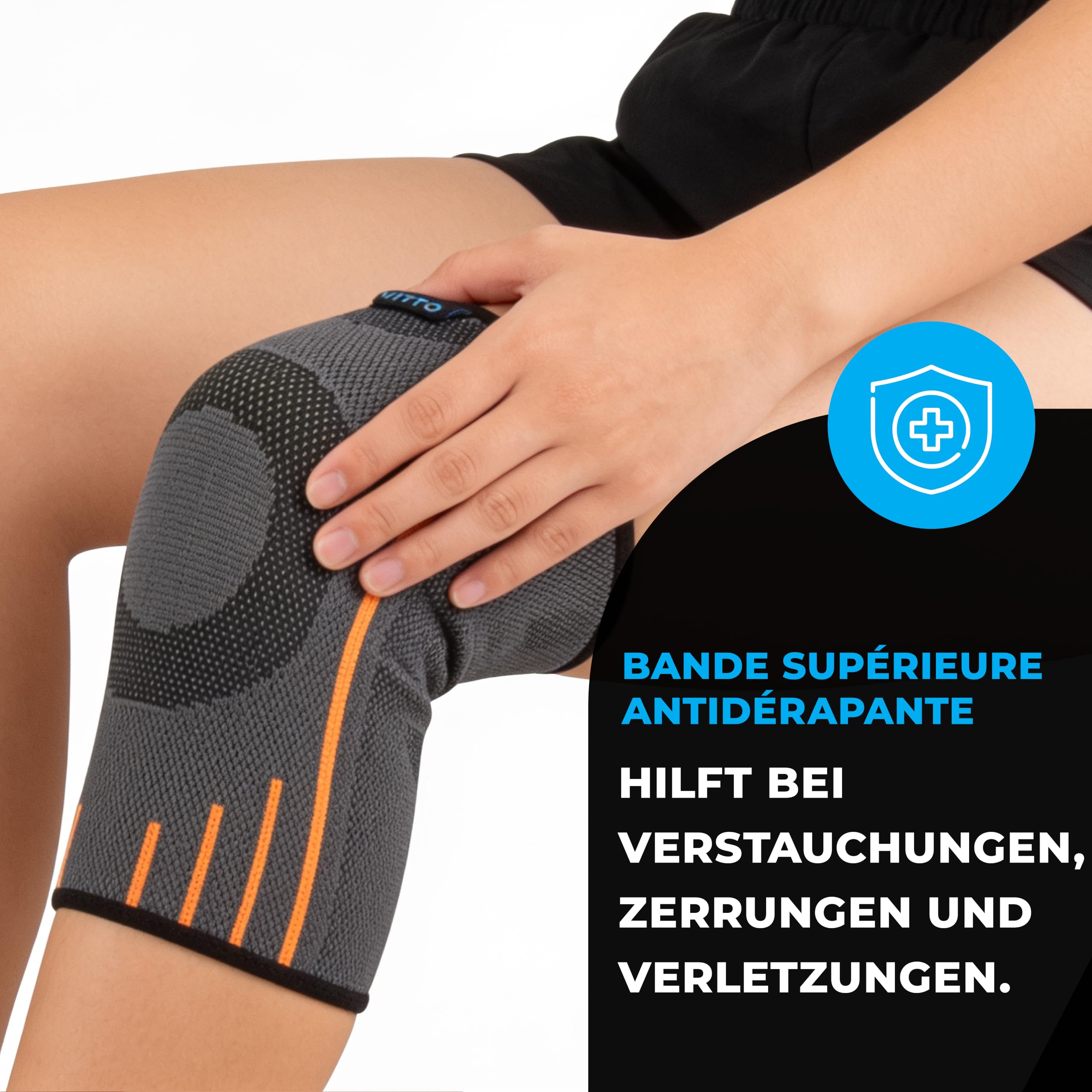 vitto-kniebandage-kinder-m-osgood-schlatter-kniest-tze-grau image 3