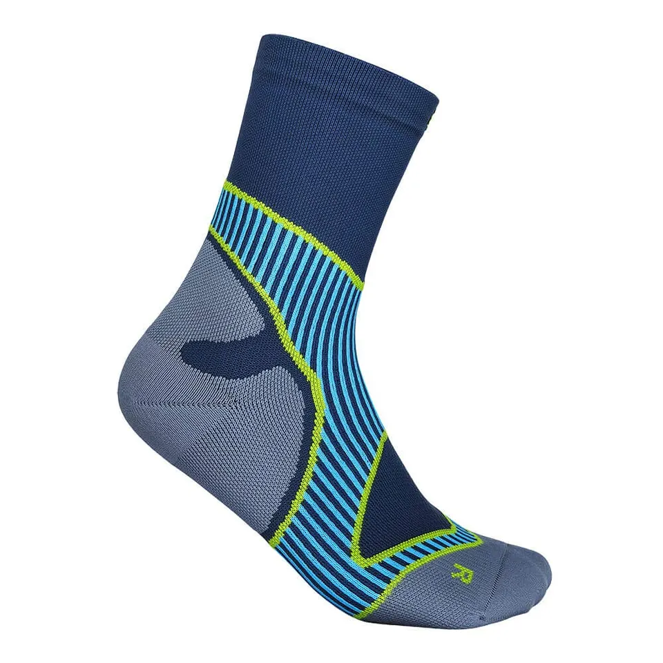 bauerfeind-run-performance-mid-cut-socks-laufsocken-blau-38-40 image 1
