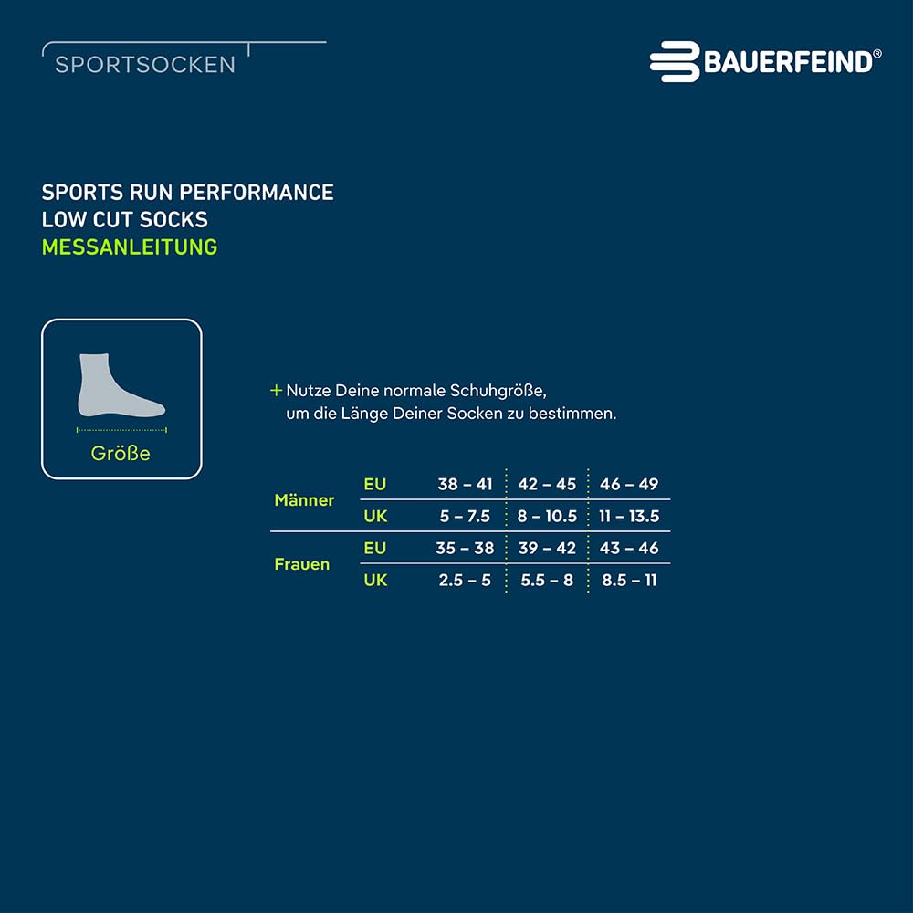 bauerfeind-run-performance-low-cut-socks-2-0-laufsocken image 7