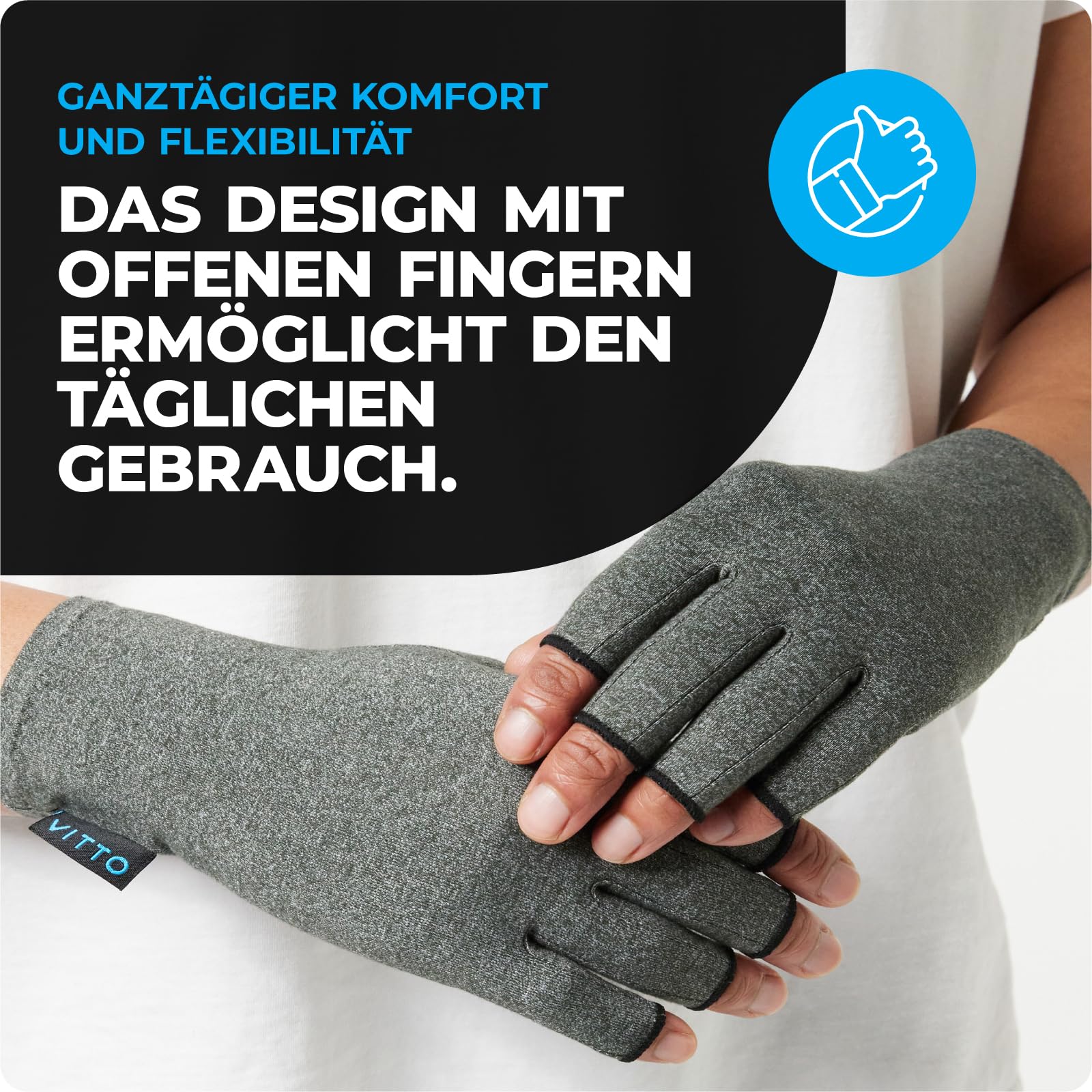 vitto-arthrose-kompressionshandschuhe-baumwolle-m-fingerlos image 5